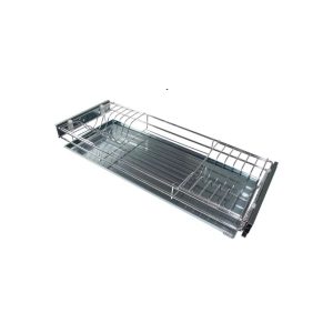Escorredor de Pratos Aéreo Deslizante 770mm c/ Bandeja Inox Bredal