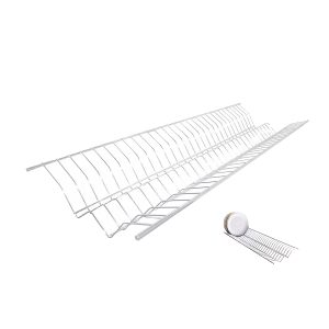 Escorredor de Pratos Easy 760mm Branco Bredal