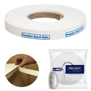 Fita De Borda PVC Branco Tx 22mm X 300m Proadec