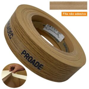 Fita De Borda PVC Carvalho Brasileiro 35mm X 20m - Proadec