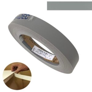 Fita De Borda PVC Cinza Puro 22mm X 300m - Proadec