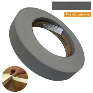 Fita De Borda PVC Cinza Real 22mm X 20m - Proadec