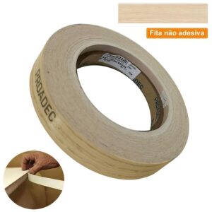 Fita De Borda PVC Fresno Madeira 22mm X 20m - Proadec