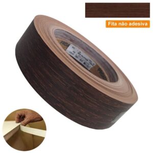 Fita De Borda PVC Nogueira Rubi 22mm X 20m - Proadec