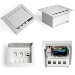 Caixa Mesa Pop3 Monobloco 2NBR20A /Usb A+C QM14321 QTMOV
